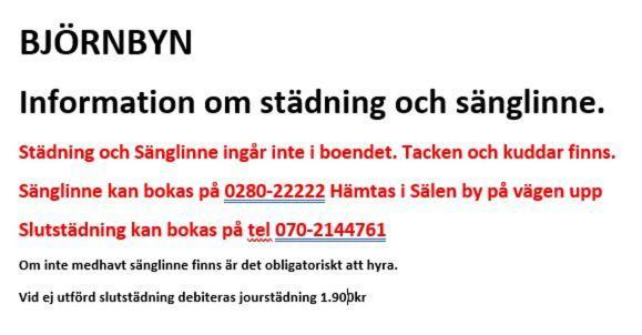 Ferienwohnung Bjoernbyn Sälen Exterior foto